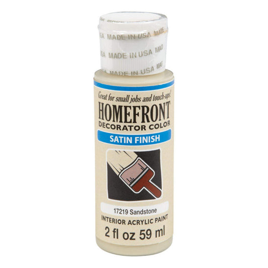 Homefront Decorator Interior Satin Acrylic Paint 2oz