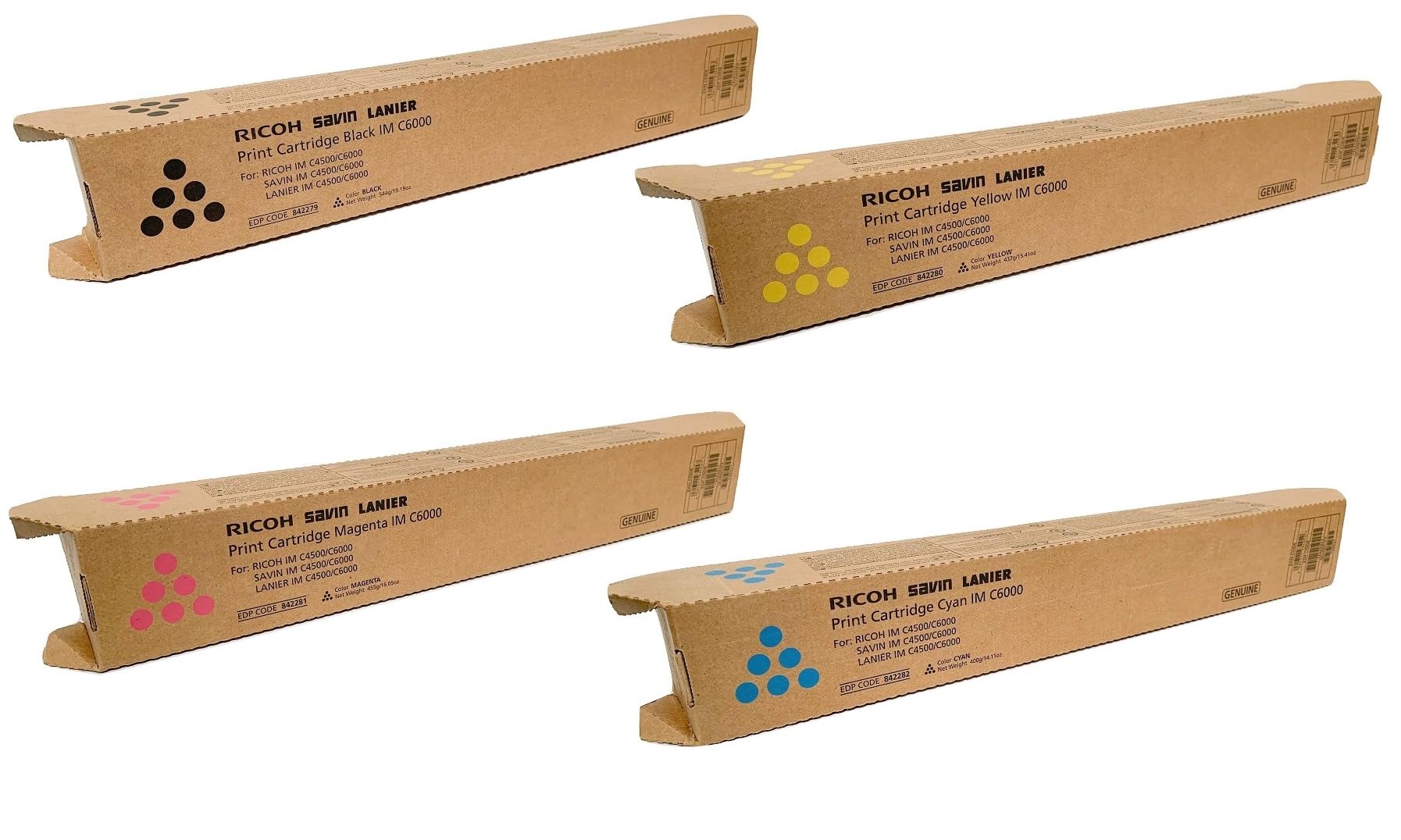 Ricoh IM C4500/C6000 Cyan Toner Cartridge 22500 Pages