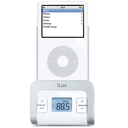 iLuv I707WHT FM Transmitter for iPod