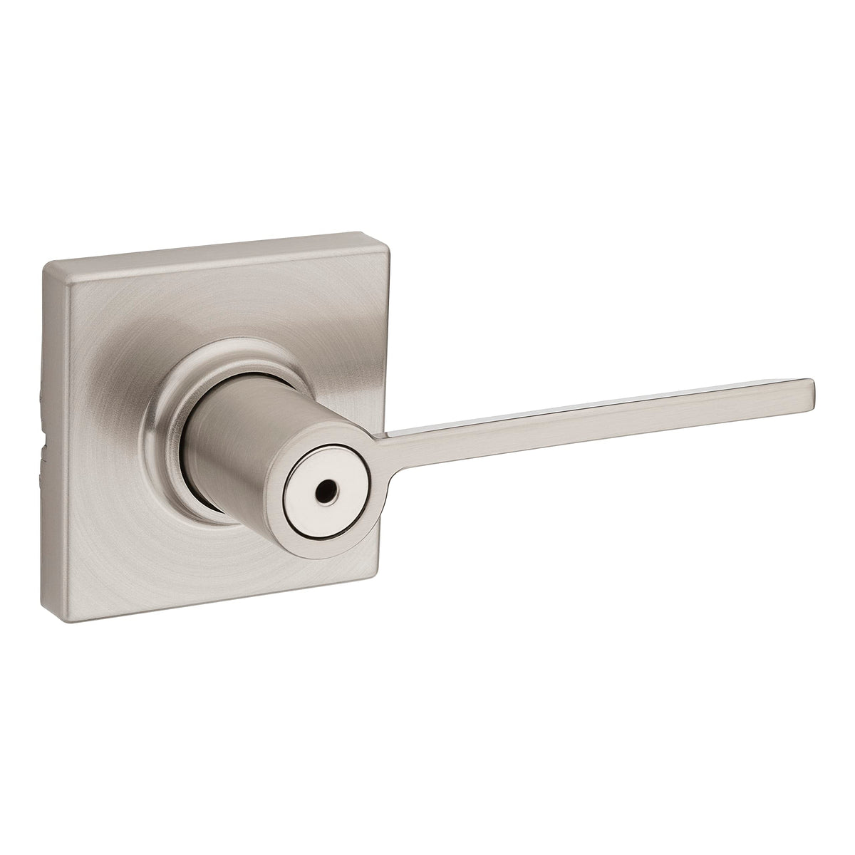 Kwikset Ladera Privacy Door Lever Satin Nickel