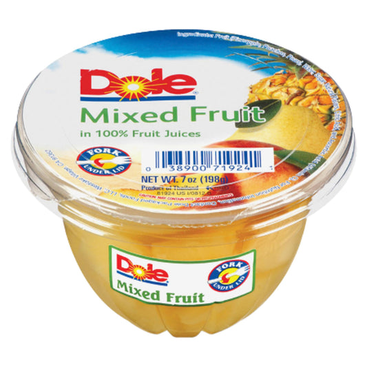 Dole Fruit Bowls Mixed Fruit 7oz 12ct