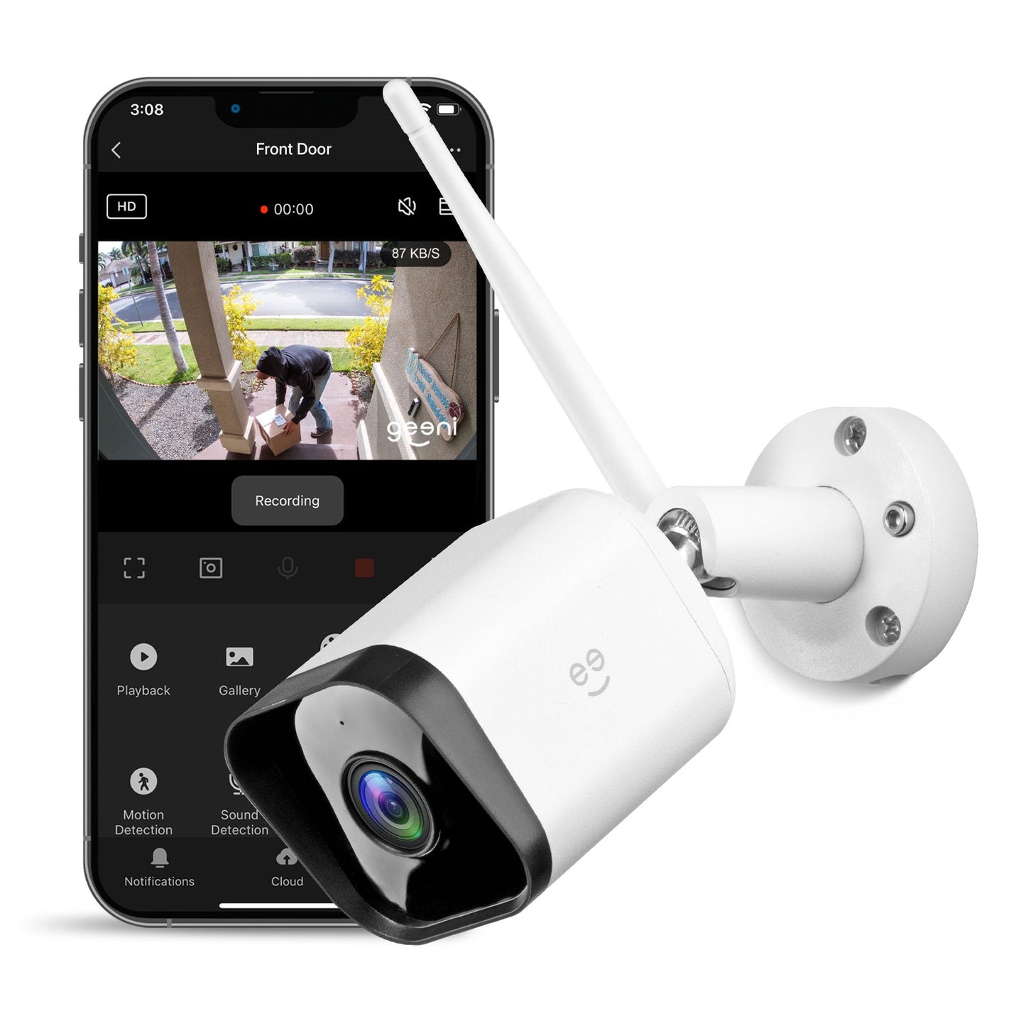 Geeni Hawk 3 HD 1080p Smart WiFi Security Camera