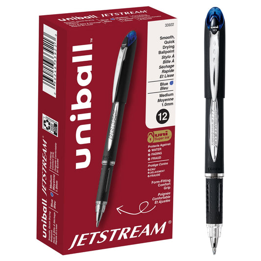 Uni-ball Jetstream Stick Ballpoint Pen 1mm Blue