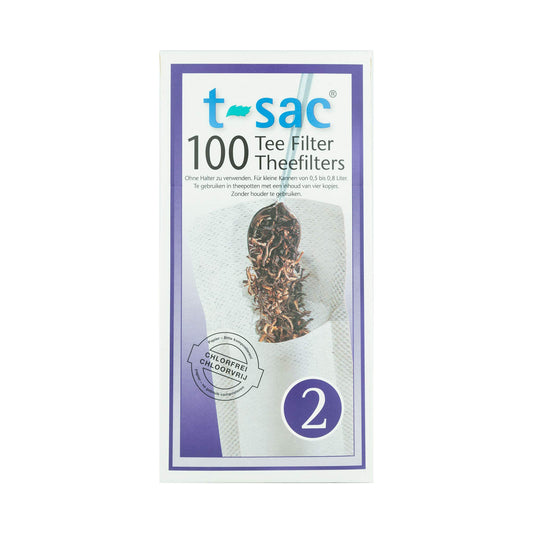 T-Sac Tea Filters Size 2 100 Count