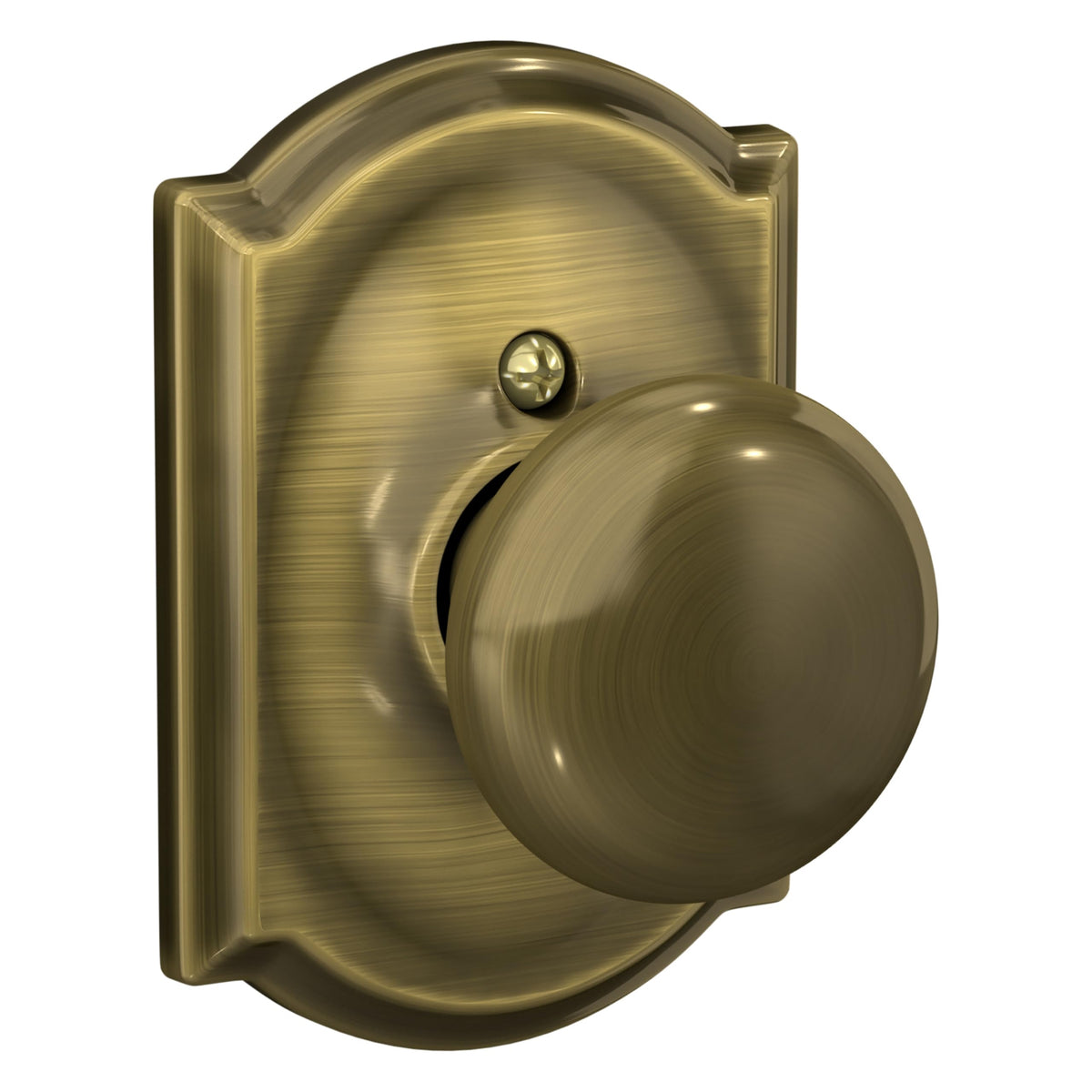 Schlage Plymouth Knob Camelot Trim F170 PLY 609 CAM