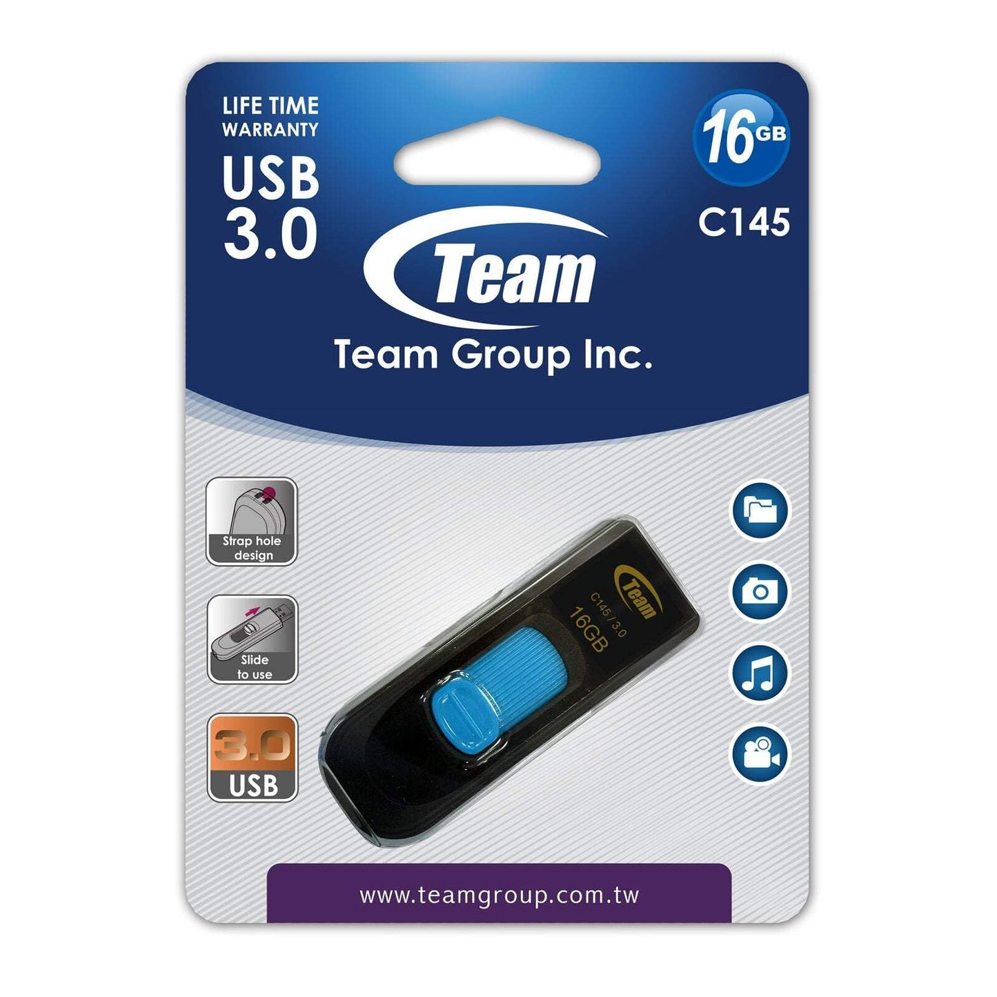 TeamGroup C145 USB 3.0 Flash Drive 16GB