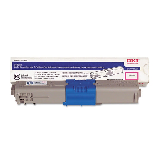 OKI 44469720 Magenta Toner Cartridge 5K Yield
