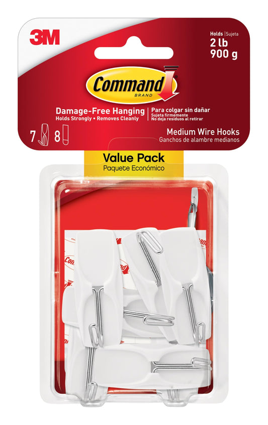 Command General Purpose Hooks Medium 2 lb Pack