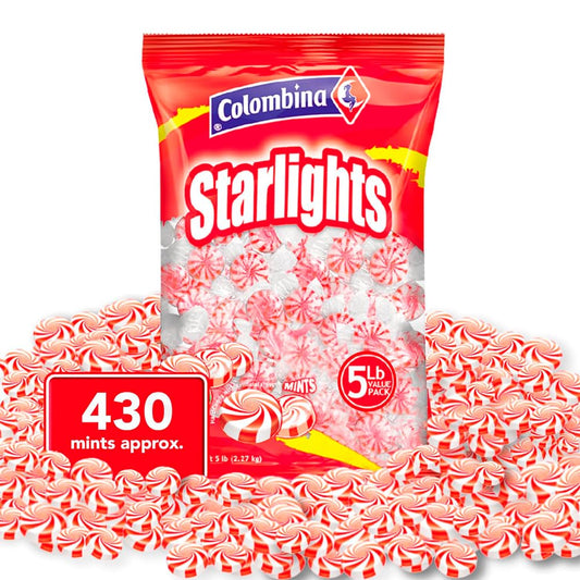 Colombina Starlight Swirled Mints 5 lbs