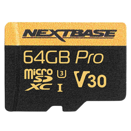 Nextbase 64GB U3 Micro SD Card with Adapter