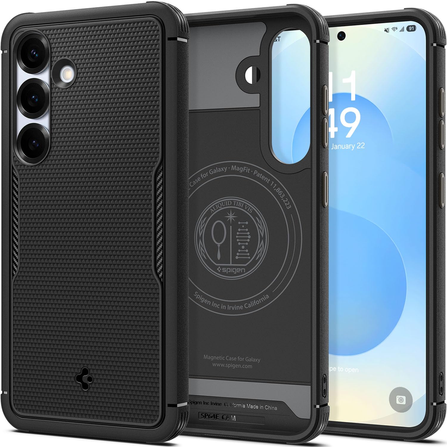 Spigen Core Armor MagFit SP64E Case (2025) Matte Black