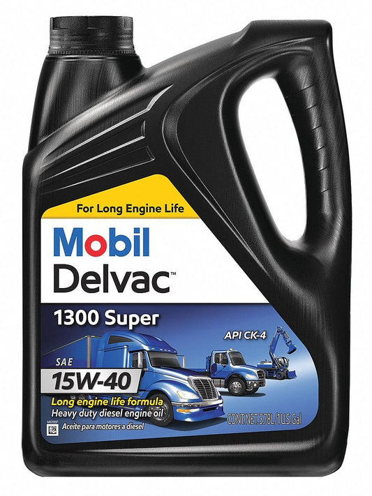 Mobil 1 112786 15W-40 Delvac 1300 Super Motor Oil - 1 Gallon