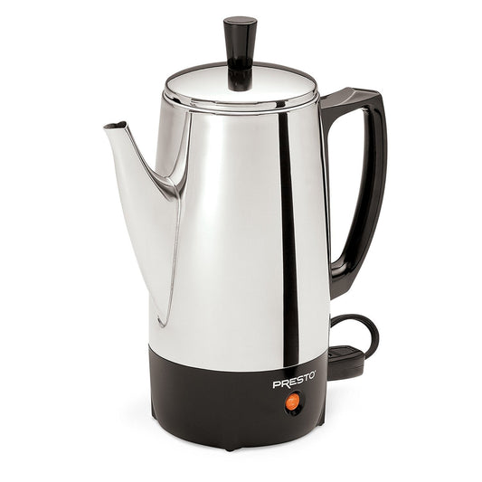 Presto-6 Cup Stainless Steel Perk