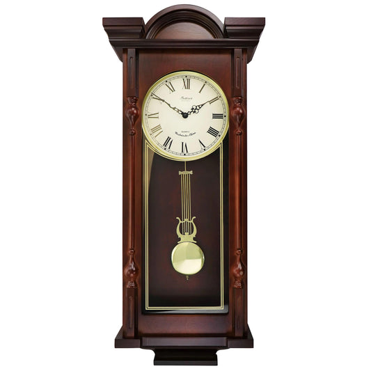 Bedford Grand 31-Inch Chiming Wall Clock