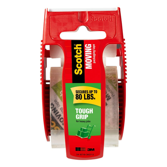 3M Scotch Tough Grip Packing Tape, 1.88" x 22.2 Yd.