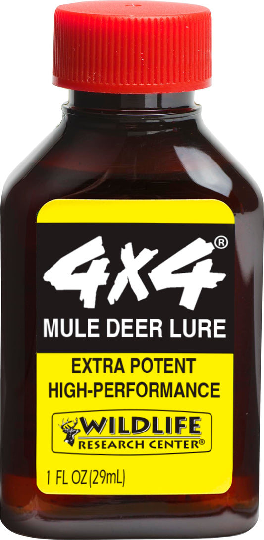 Wildlife Research Center 4 X 4 Mule Deer Lure, Synthetic Estrus Scent Attractant, Bio-Engineered Rut-Time Mule Deer Hunting Buck Lure, 1 FL OZ Pump Spray