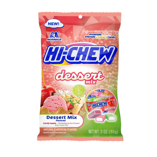 HI-CHEW Dessert Mix Candy 6 Pack 3oz Bags