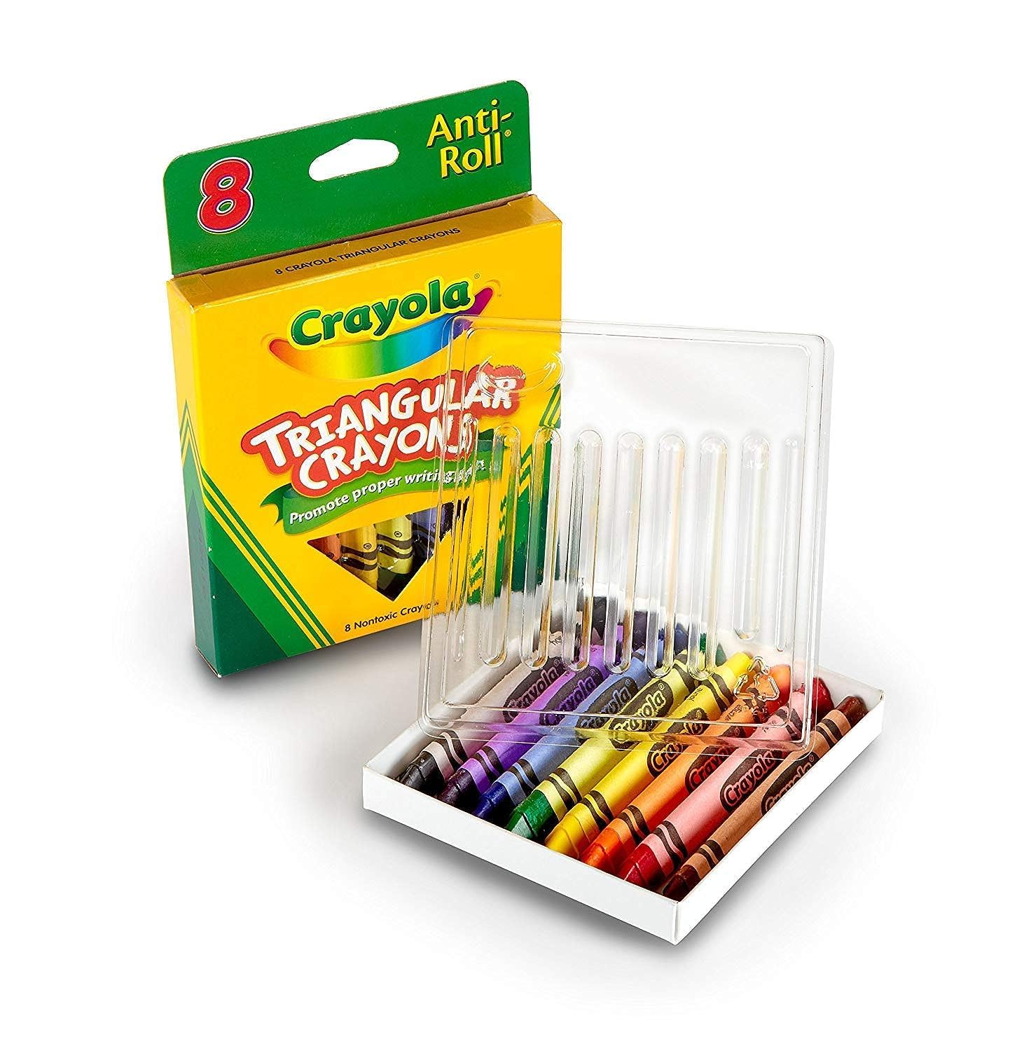 Crayola Triangular Crayons 8ct (4 Pack)
