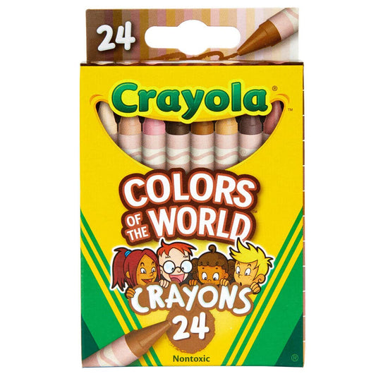 Crayola Colors of the World Crayons 24 Count