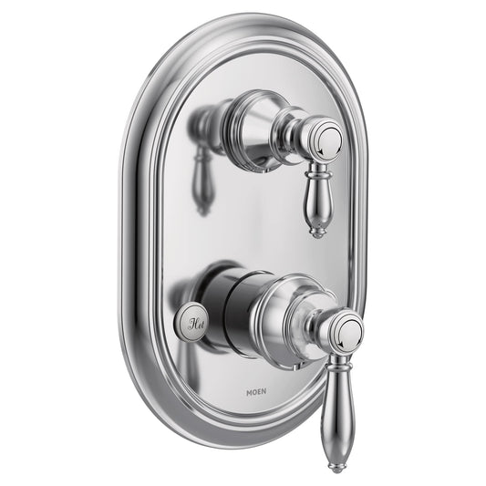 Moen Weymouth M-CORE 3-Series 2-Handle Shower Trim, Chrome