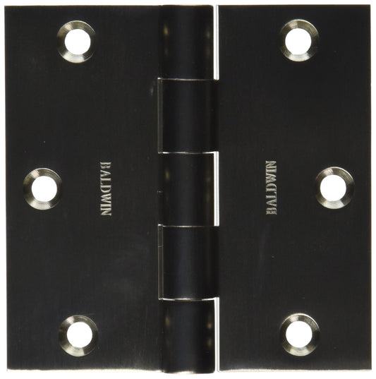Baldwin 1035056I Square Mortise Hinge Satin Nickel