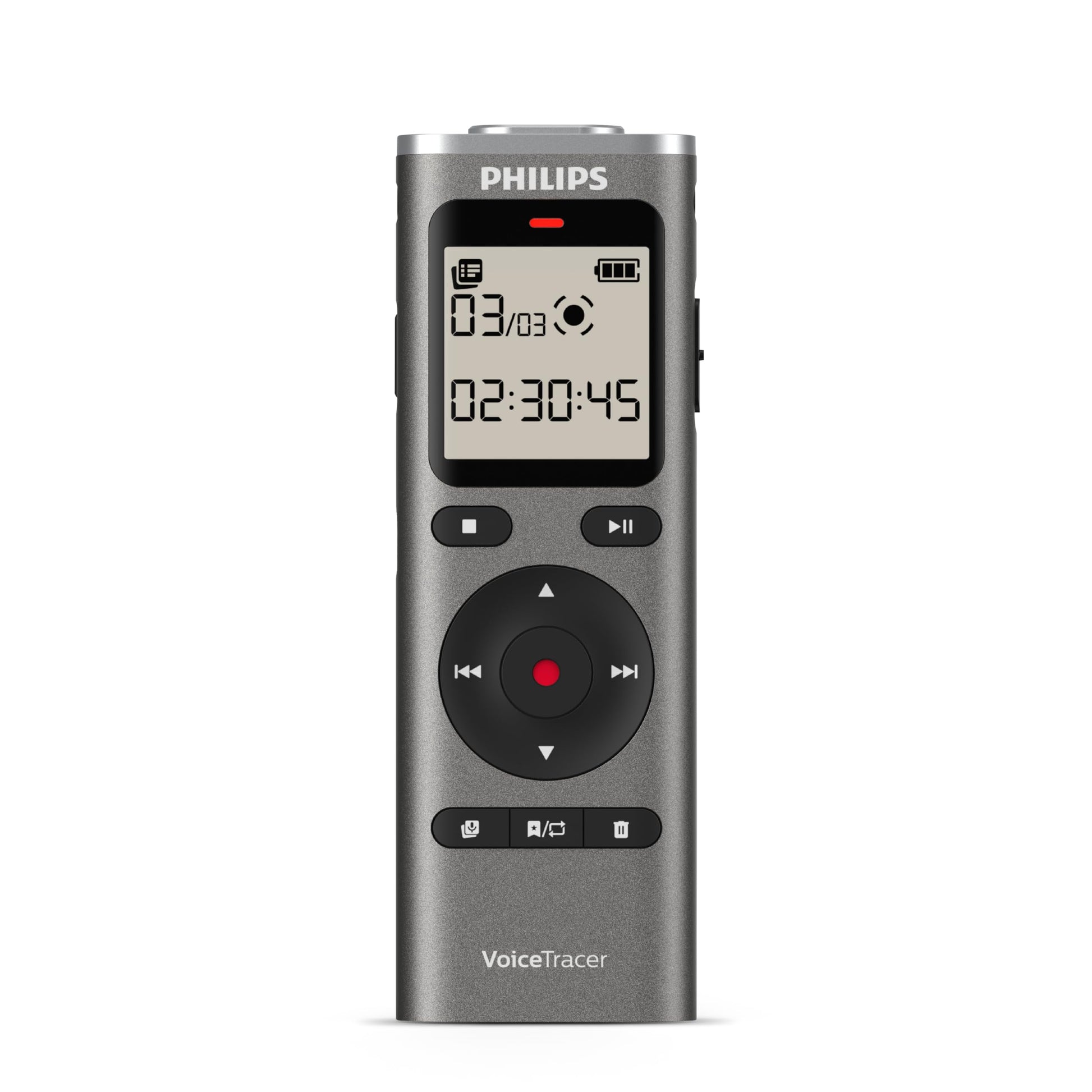 Philips DVT1170 VoiceTracer Audio Recorder 8GB