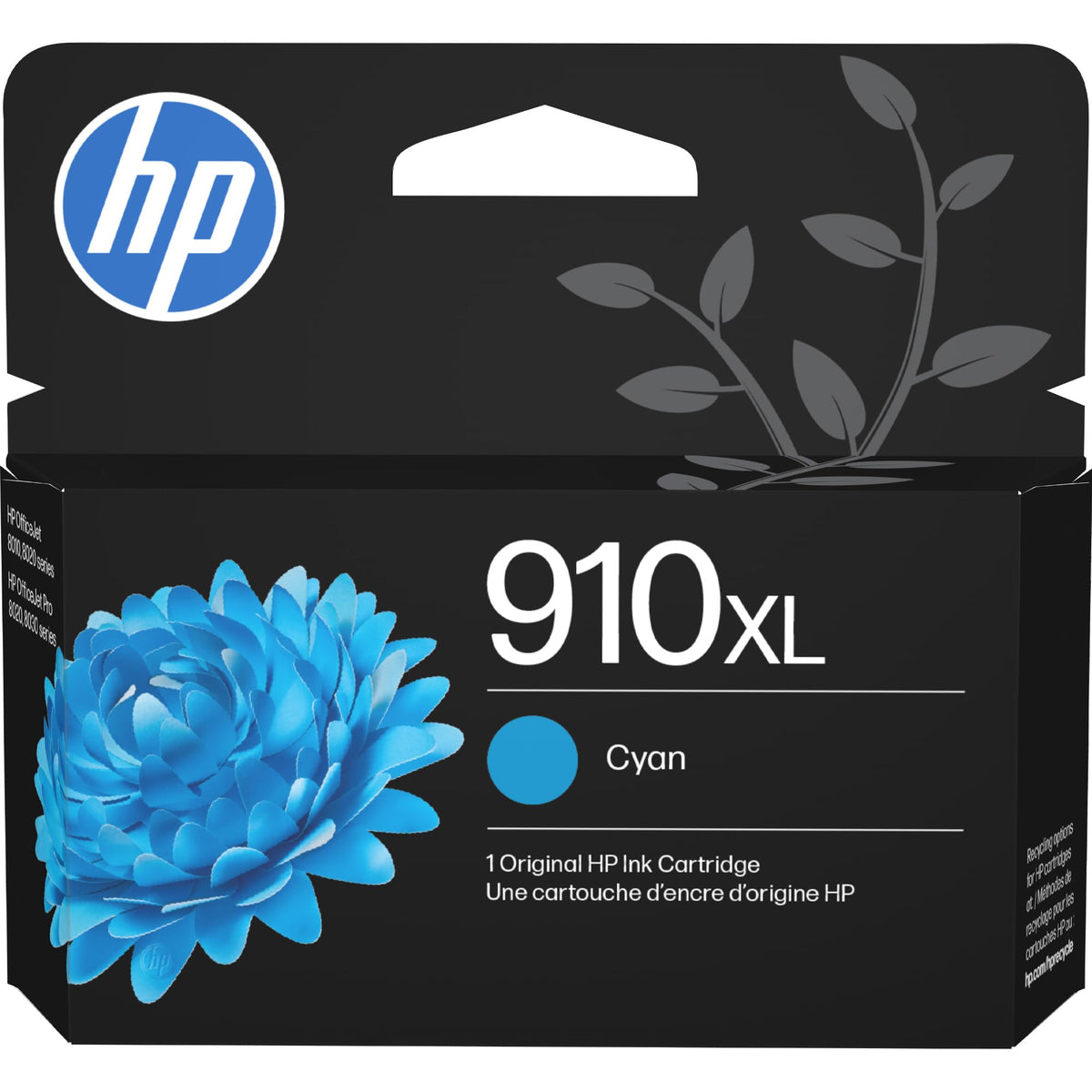 HP 910XL Cyan Original Ink Car