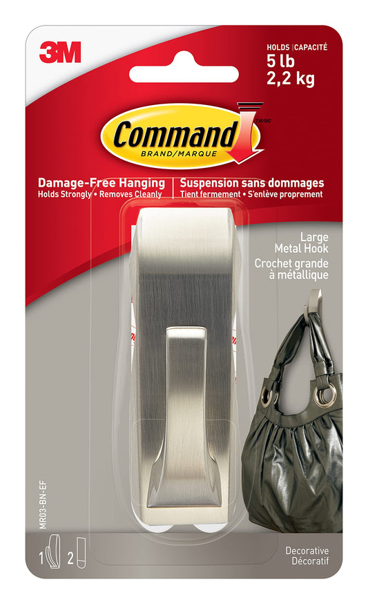 Command Modern Reflections Metal Hook Large MR03-BN-EF