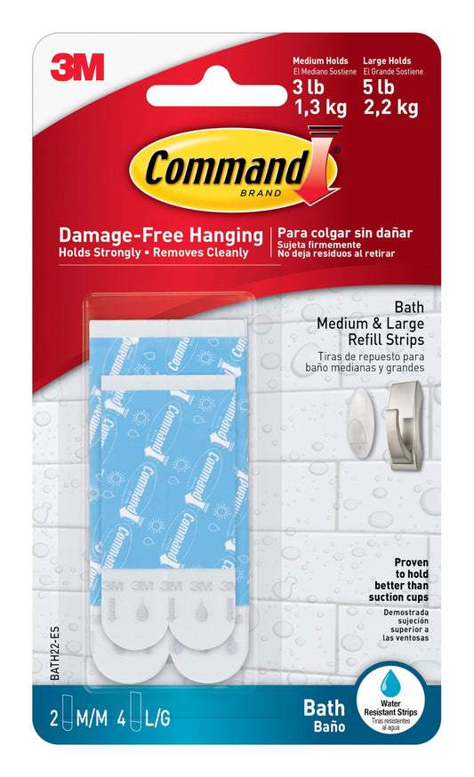 3M BATH22-ES Command Water Refill Strip