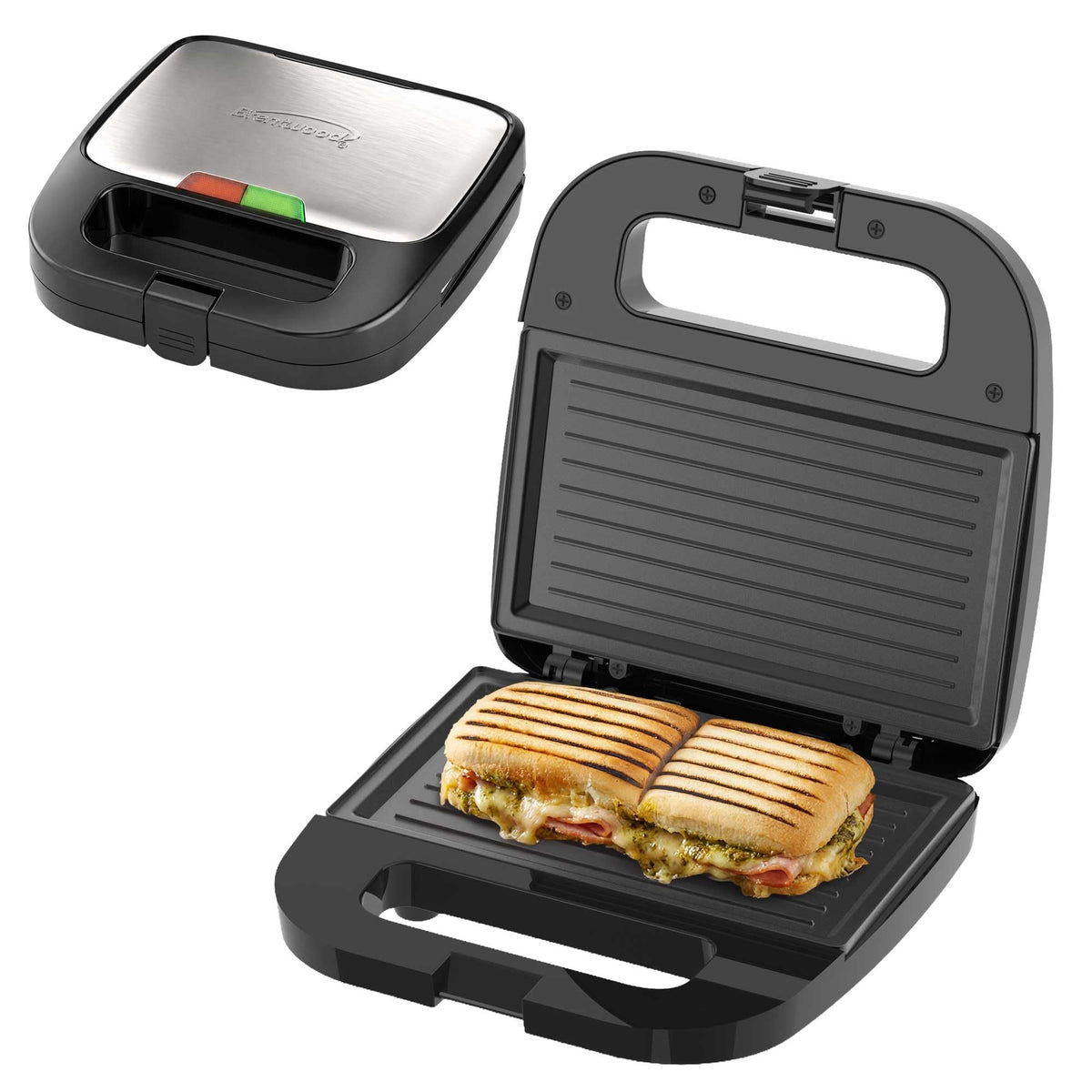 Brentwood Electric Panini Press & Sandwich Maker - Black
