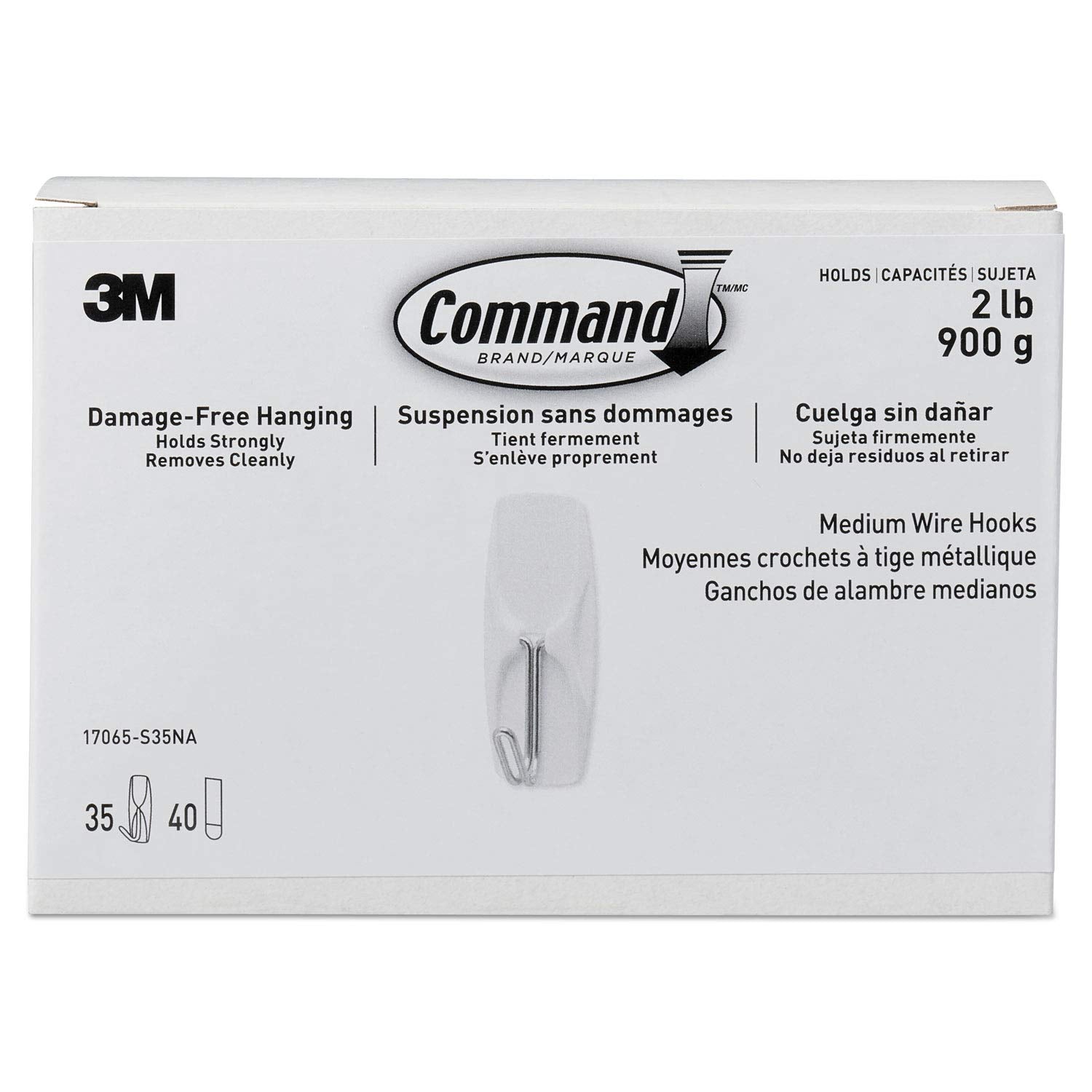 3M Command Medium Wire Hook,
