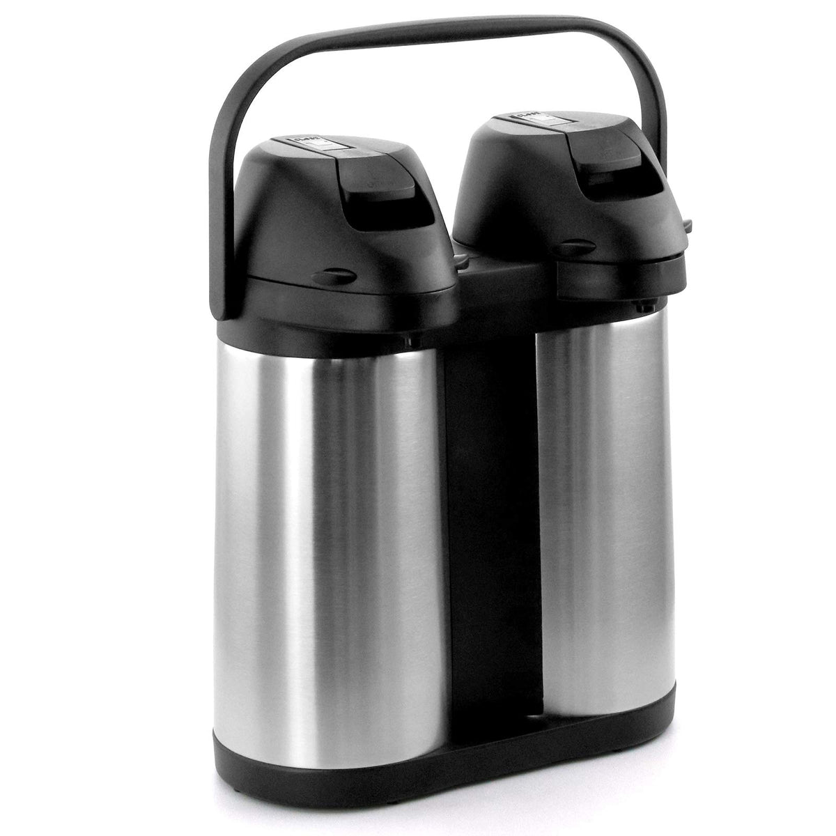 MegaChef Dual 2 Quart Stainless Steel Airpot