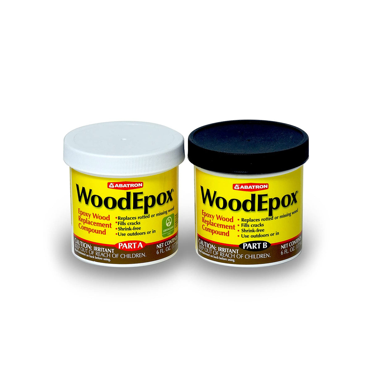 Abatron WoodEpox Kit 12 oz Epoxy Wood Filler