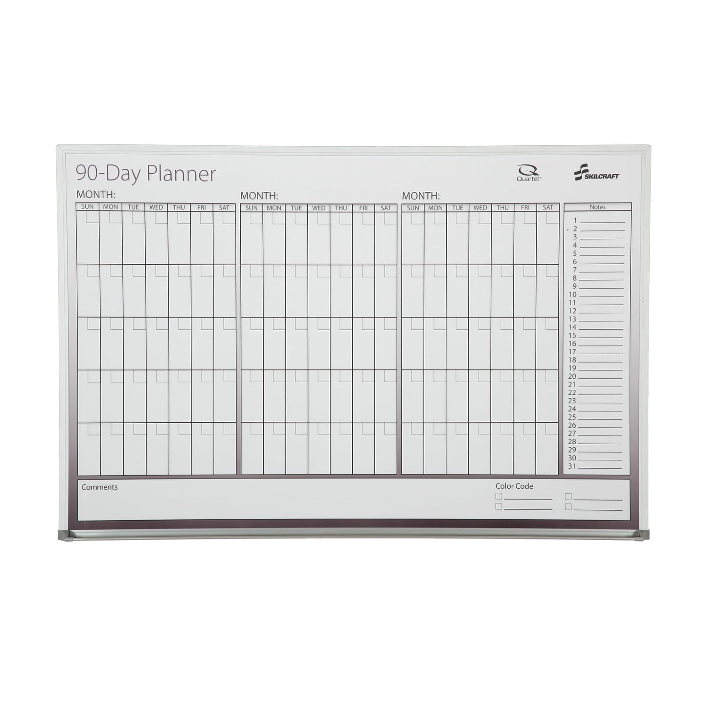 NATIONAL BOARD;DRY ERASE;90DAY