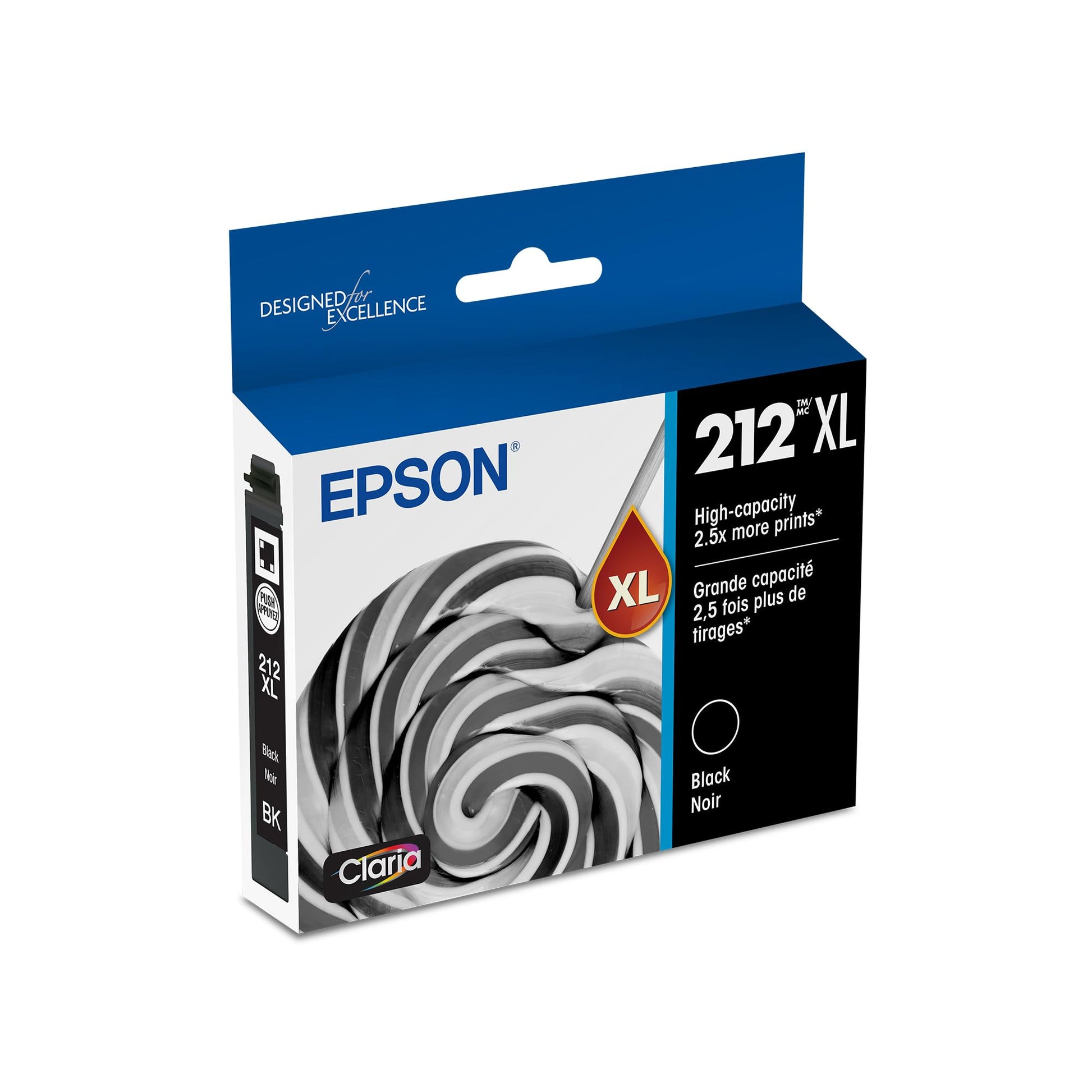 Epson WorkForce 2850 Black Ink Cartridge 500 Page Yield