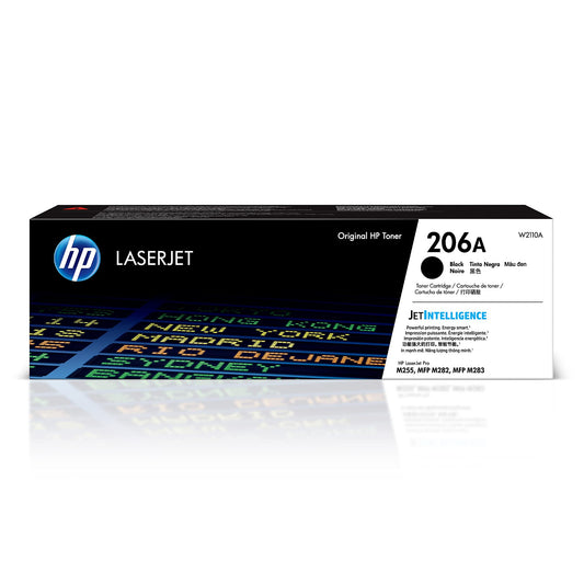 HP 206A Black Toner Cartridge W2110A