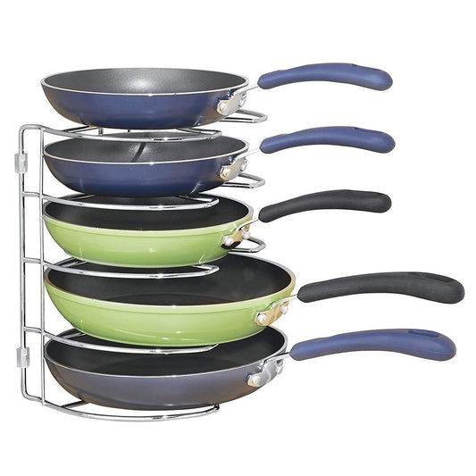 InterDesign Classico Vertical Pan Organizer, Chrome