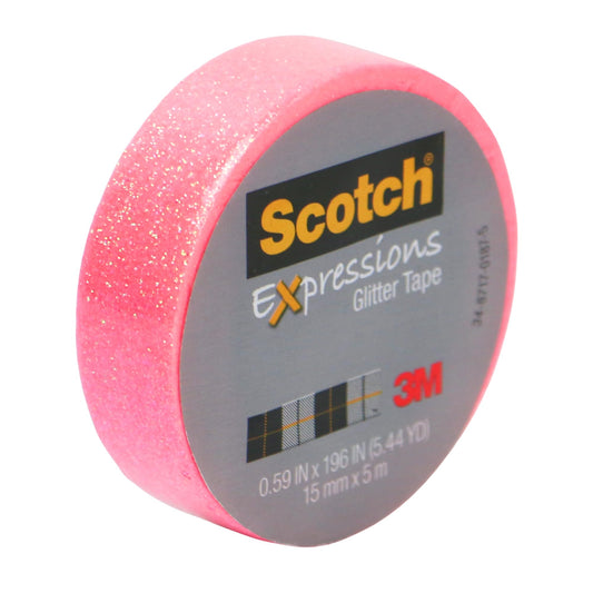 3M Washi Tape Glit Pstlpk .59In