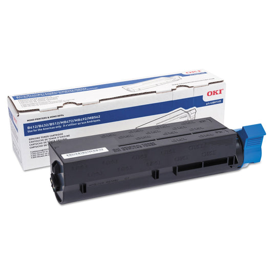 OKI 45807105 High Yield Toner Cartridge for B432, B512, MB492, MB562
