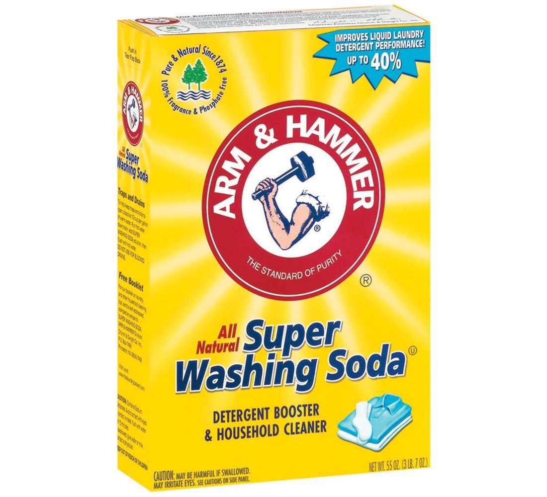 Arm & Hammer Super Washing Soda, 55oz, 12 Pack
