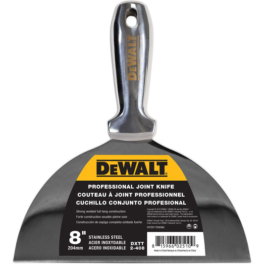 DEWALT 8" Stainless Steel Joint Knife 2-408
