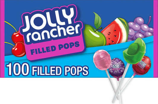 JOLLY RANCHER Fruit Chew Lollipops 0.56 oz 100ct
