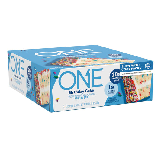 ONE Birthday Cake Protein Bar 2.12oz 6/12ct