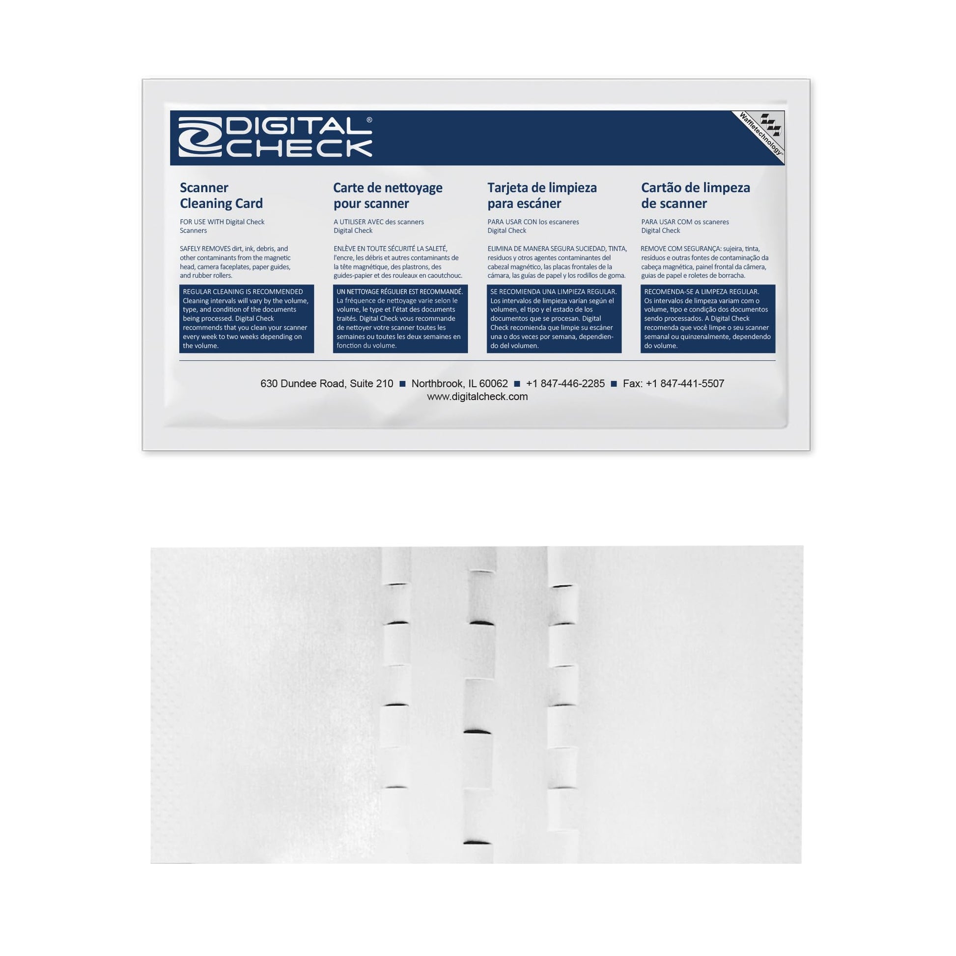 KICTeam Waffletechnology Cleaning Cards 15 Pack