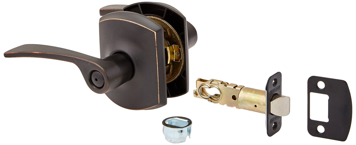 Schlage Merano F40MER716GRW Privacy Door Lever Set