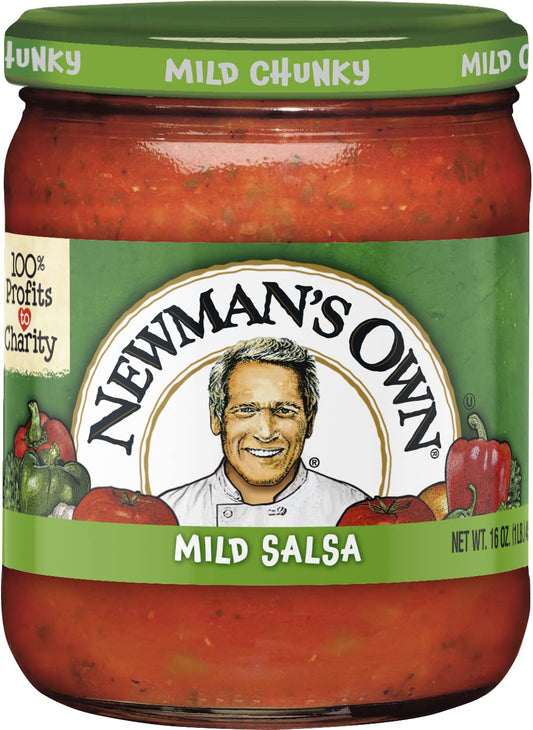 Newmans Own Salsa, Mild, 16 Oz