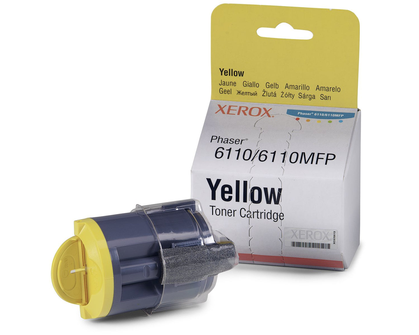 Xerox 106R01273 Yellow Toner Cartridge, 1000 Yield