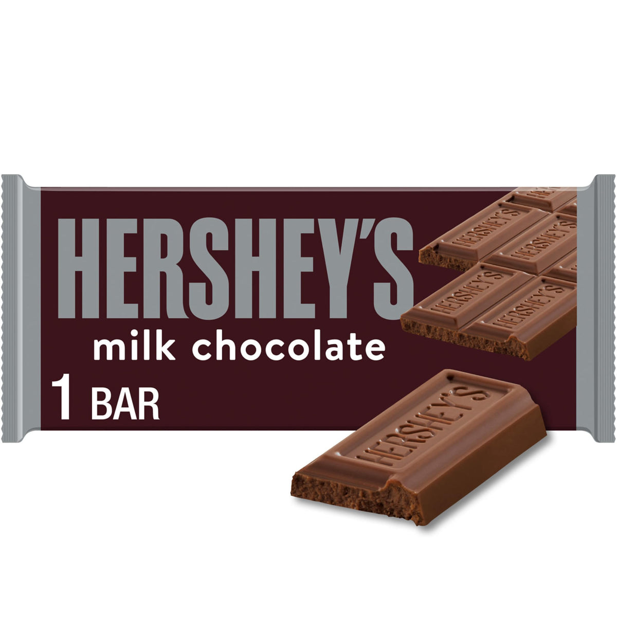 HERSHEY'S Milk Chocolate Bar 1.55 oz 12-Pack