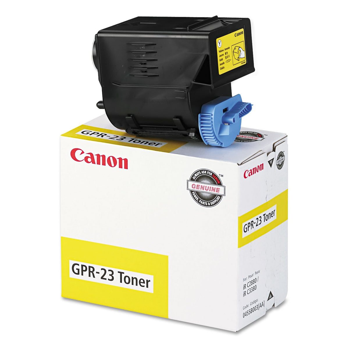 Canon Toner Cartridge - Yellow - Laser - 60000 Page - 1 Each - OEM