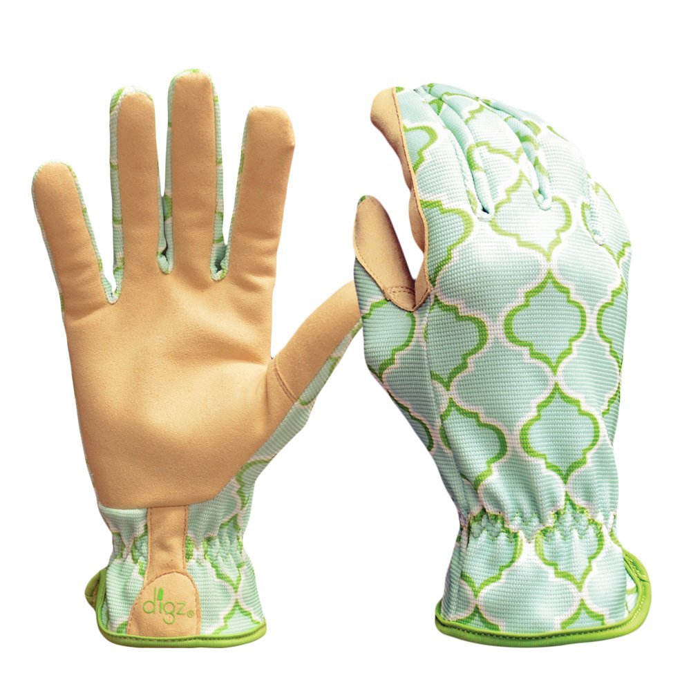 DIGZ Garden Gloves Synthetic Leather Small